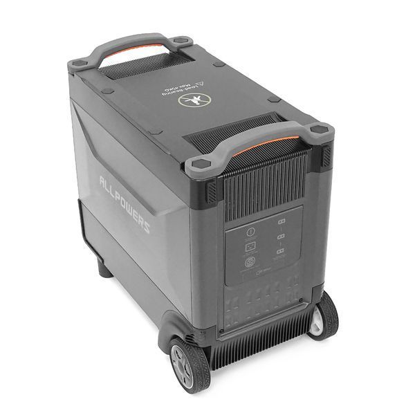 Power station ALLPOWERS R4000 APP Control, Wi-Fi, Bluetooth, 4000W, 3456Wh LiFePO4 3500Cycles, MPPT 3000w max, CAR port, DC12/24V, 4хAC 220V, 2xUSB -YT45464 фото