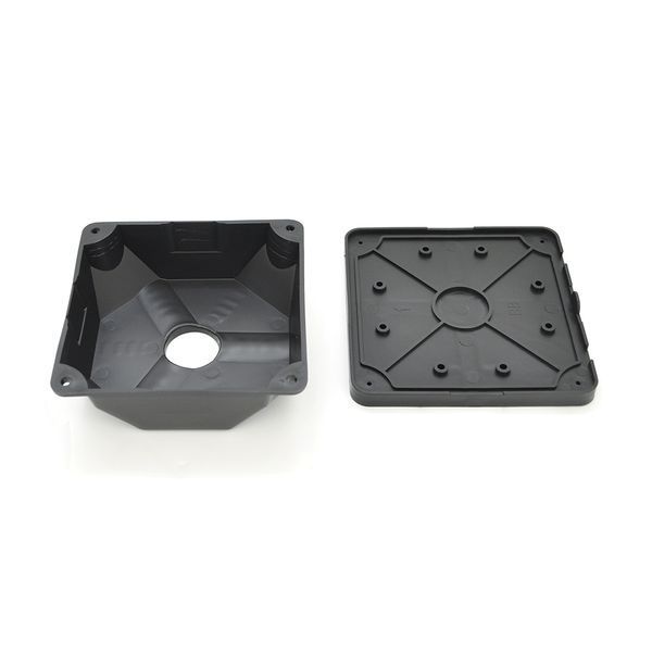 Универсальная монтажная коробка для установки видеокамер СЕКО SK-Q130B Black, IP66, 130х130х50мм -YT46393 фото