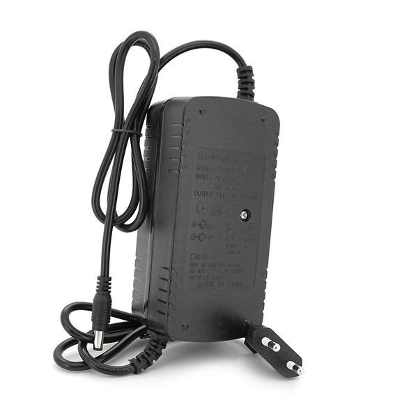 Зарядний пристрій для акумуляторів Li-ion 12V (12,6V),3S,5A,штекер 5,5х2,5мм, індикація YT-42362 фото