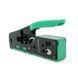 Инструмент VegGieg V-E111 для обжимки RJ-45 (8P8C) и RJ-12/11 (6P6C) 4P4C, Черно/Зеленые Q10 -YT43647 фото 4