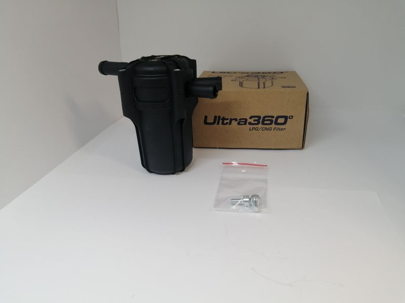 Фільтр тонкого очищення Alex Ultra 360 з відстійником 12 * 12 * 12 1 вхід 2 виходи (оригінал) (GF1222) 00098 фото