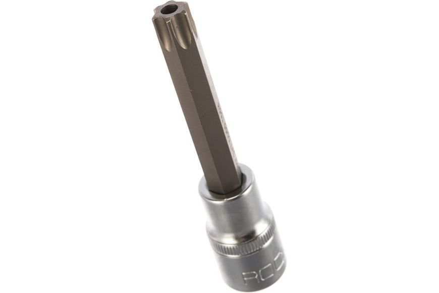 Головка 1/2" з насадкою Torx T55H з отвором L- 100мм Forsage F-34710055 46612 фото