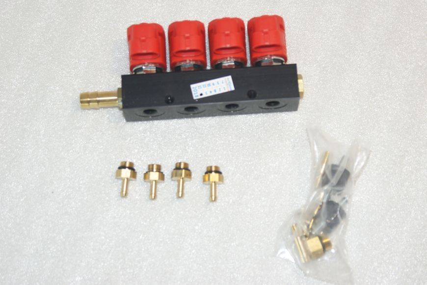 Миникомплект ГБО 4 Stag Qbox Basic Tomasetto Nordic Valtek 00181 фото