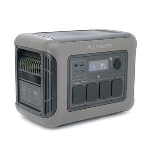 Power station ALLPOWERS R1500 LITE APP Control, Wi-Fi, Bluetooth, 1600W, 1056Wh LiFePO4 3500Cycles, MPPT 650w max, CAR, DC12/24V, 4хAC 220V, 2xUSB-TYP -YT45465 фото
