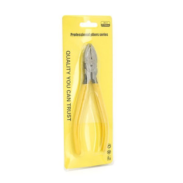 Кусачки VOLTRONIC, жовта ручка, 150мм, 70гр -YT46732 фото