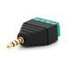 Роз'єм для підключення miniJack 2.5 Stereo (4 контакти) із клемами під кабель Q100 -YT30841 фото 1