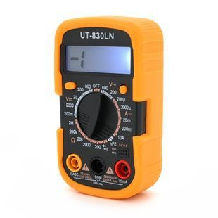 Мультиметр UK-830LN. Вимірювання: V, A, &Omega;. Функції: продзвонювання, тест діодів, тест транзисторів. -YT2553 фото