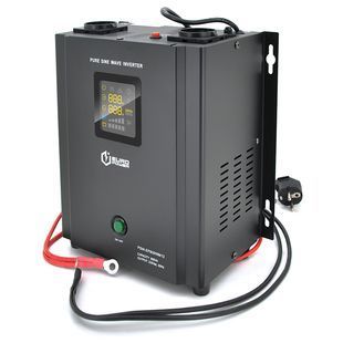 ДБЖ з правильною синусоїдою Europower PSW-EP800WM12 (480 Вт) 5/10А настінний, під зовнішню АКБ 12В , Q2 (355*325*215) 5,75 кг (255*218(256)*150) -YT14823 фото