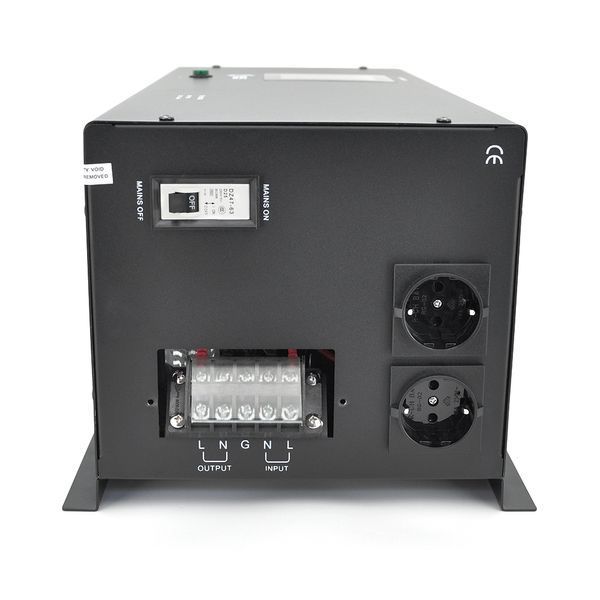ДБЖ з правильною синусоїдою Europower PSW-EP3000WM24 (2100 Вт) 20А, настінний, під зовнішню АКБ 24В, Q1 640*335*325 19,9 кг -YT2135 фото