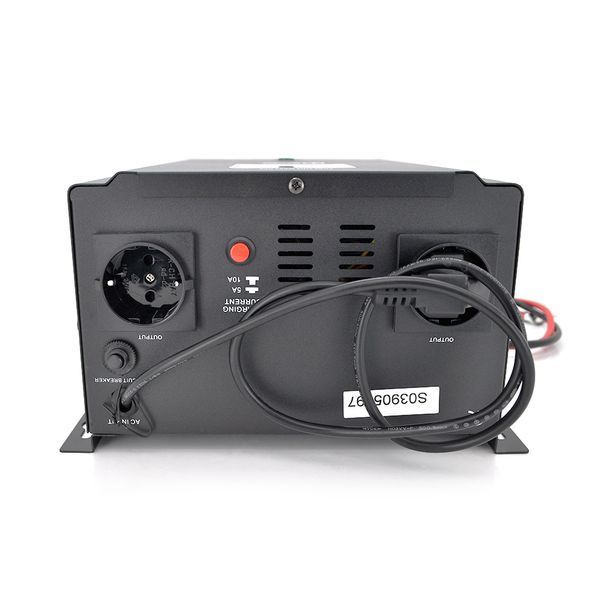 ИБП с правильной синусоидой Europower PSW-EP800WM12 (480 Вт) 5/10А настенный, под внешнюю АКБ 12В, Q2 (355*325*215) 5,75 кг -YT14823 фото