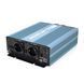 Інвертор напруги Mexxsun MXS-2000, 12V/220V, 2000W з модифікованою синусоїдою, 2 Shuko, клемні дроти, Q4 -YT29230 фото 1