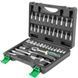 Набор инструмента 46 предметов 1/4" (6-гран.)(4-14мм) ROCKFORCE RF-2462-5 1080 фото 1