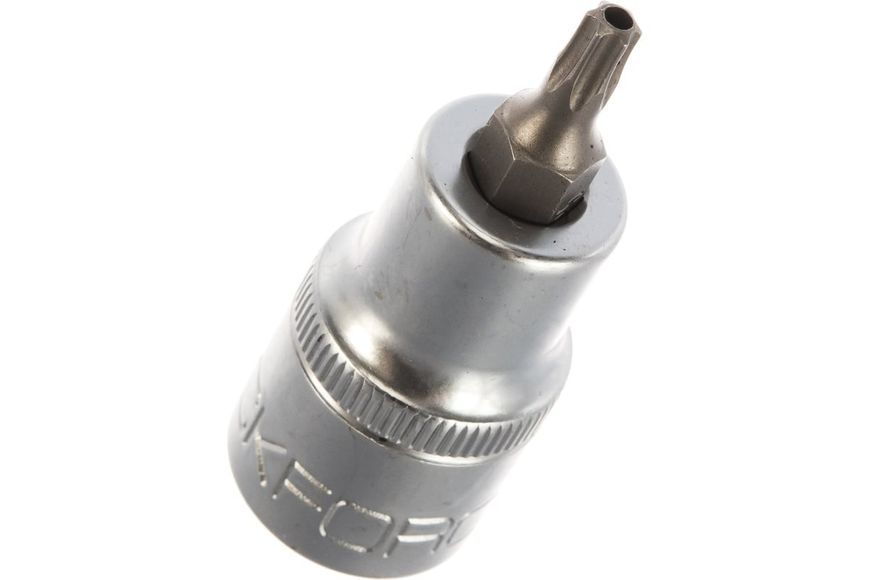 Головка 1/2" з насадкою Torx T25H з отвором L- 55мм ROCKFORCE RF-34705525 46858 фото