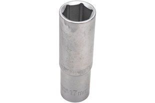 Головка глубокая 17мм 1/2" 6гр. ROCKFORCE RF-5457717 11566 фото
