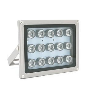 ІЧ-прожектор HYYS1515R. 220V, 15W, 15LED, IP66, 850Нм, кут огляду 90 &deg;, дальність до 150м. -YT44368 фото