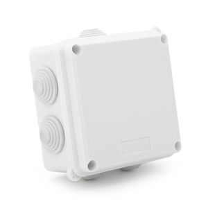 Коробка розподільна зовнішня YOSO 100х100х70 IP55 колір білий (100*100*70) -YT24367 фото