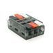 Клема з натискними затискачами 3-провідна LT-3, 3-pin, 250V, 32A, 0.5-2.5mm2, 19*30*11mm, сіра -YT44505 фото 2