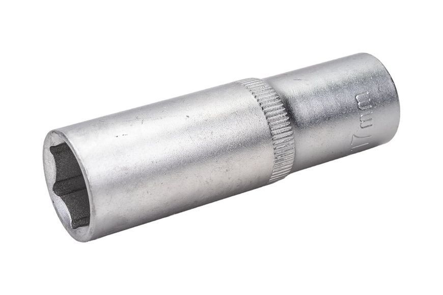 Головка глубокая 17мм 1/2" 6гр. ROCKFORCE RF-5457717 11566 фото