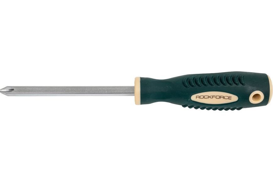 Отвертка крестовая магнитная "Profi" S2 PH3.0х125мм ROCKFORCE RF-70130125 27182 фото
