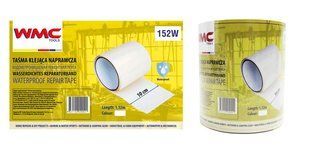 Лента водонепроницаемая ремонтная ПВХ 10смх1.52м (белая) WMC TOOLS 152W 48249 фото