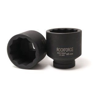 Головка ударна глибока 1" 12-гранна 100мм ROCKFORCE RF-488100100 26409 фото