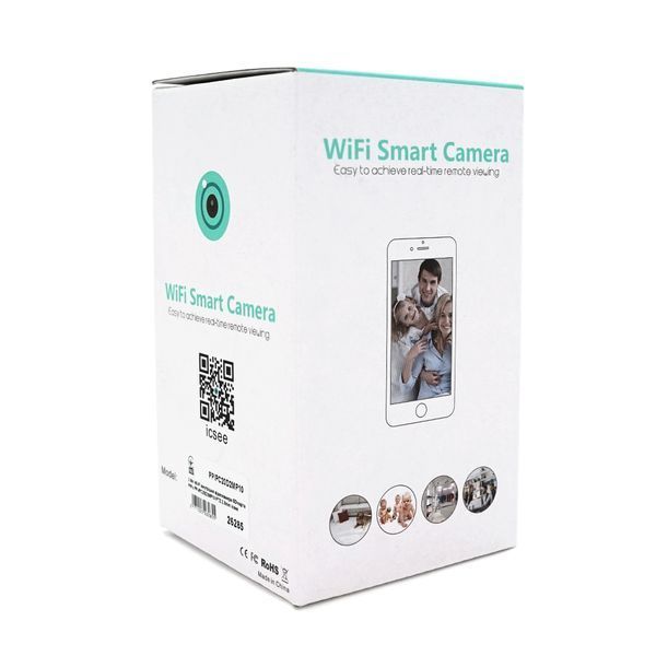 2Мп Wi-Fi внутрішня відеокамера SD/карта PiPo PP-IPC20D2MP10 PTZ 2.8mm icsee -YT26285 фото