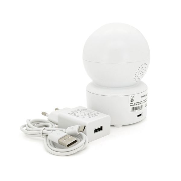2Мп Wi-Fi внутрішня відеокамера SD/карта PiPo PP-IPC20D2MP10 PTZ 2.8mm icsee -YT26285 фото
