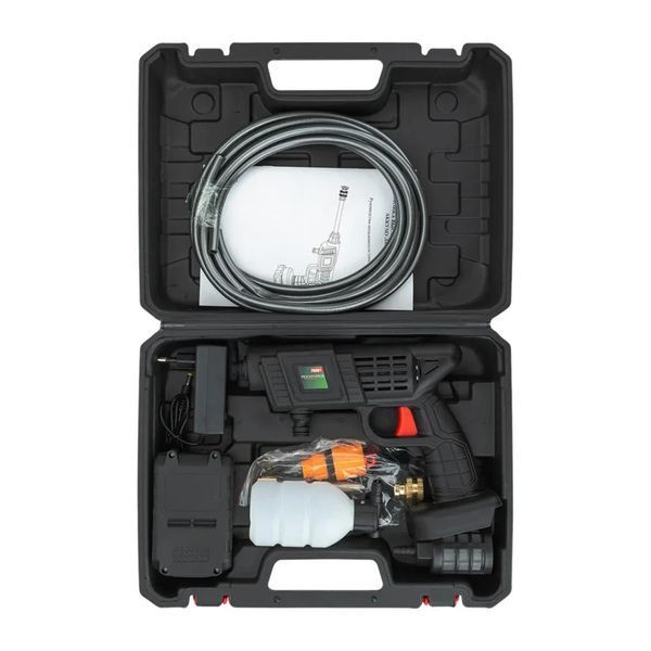 Мийка високого тиску акумуляторна 20В, 2.8л/мин, 15 бар Rockforce RF-PG001 62608 фото