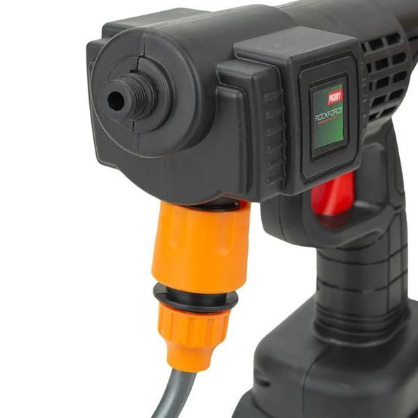Мийка високого тиску акумуляторна 20В, 2.8л/мин, 15 бар Rockforce RF-PG001 62608 фото