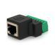 Роз'єм для підключення RJ-45(F) (8 контактів) з клемами під кабель Q100 -YT30902 фото 1