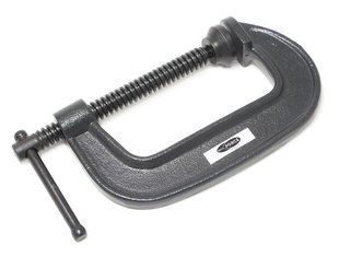 Струбцина G-подібна "Profi" 6 " 150мм (вага-1.73кг) ROCKFORCE RF-333116 17028 фото