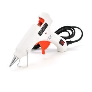 Пистолет клеевой с питанием от 220V HS-6502 20W, клей диаметром-7мм + переходник, White, Box -YT1844 фото