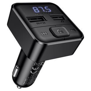 FM- модулятор Borofone BC63, Black, Box -YT46532 фото