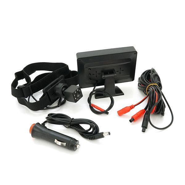 Автомобільна відеоняня, екран 4,3" + камера HD, кут огляду 120 &deg;, DC12V -YT36637 фото
