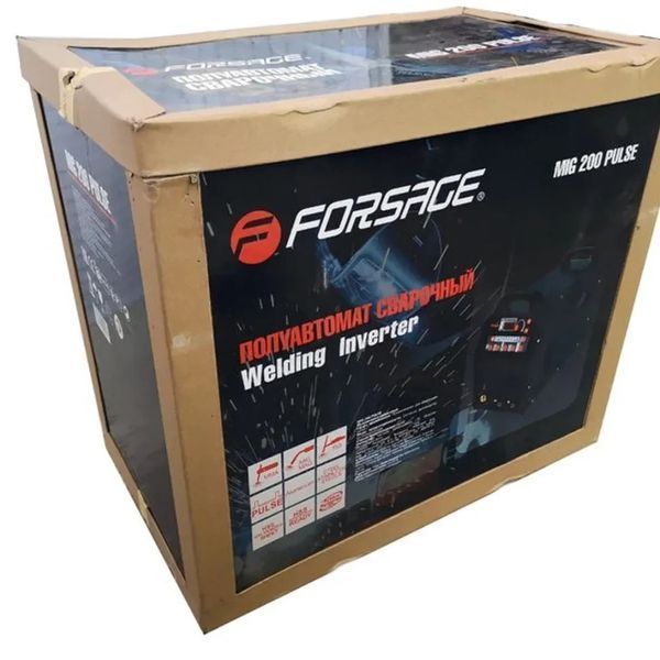 Сварочный аппарат Profi MIG, MMA, TIG (220V, холостой ход 65V,6.0кВт, 5-200А, электрод 1,6-4мм, проволока 0.6-1.2мм, к-т мощности 28269 фото
