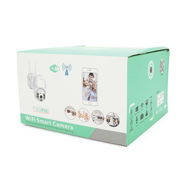 5Мп Wi-Fi/LAN відеокамера вулична SD/карта PiPo PP-IPC22D5MP20 PTZ 2.8mm icsee -YT26287 фото