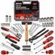 Набор инструментов 60 предметов 1/4'', 1/2'' BaumAuto BM-4602-5 58802 фото 4
