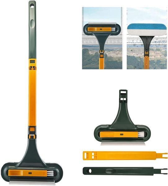 Багатофункціональна щітка для прибирання з довгою ручкою WMC TOOLS WMC-brush-7 57742 фото