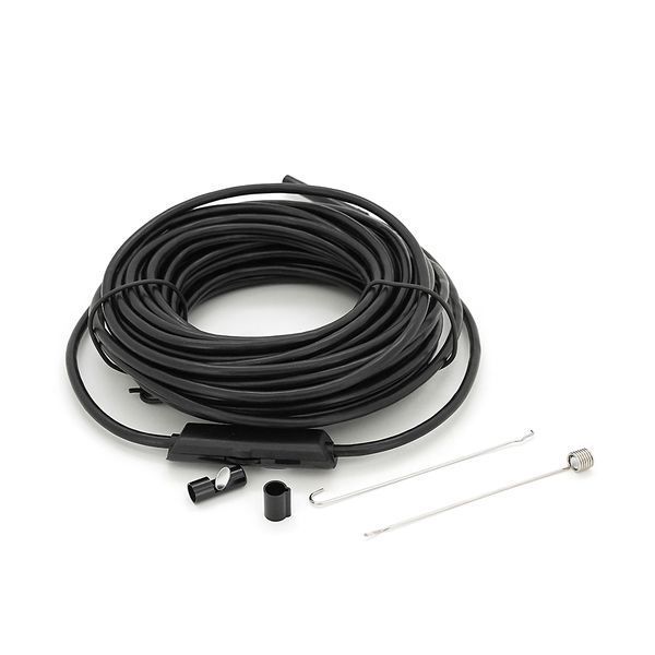 Універсальний ендоскоп 3в1 (USB/MicroUSB/Type-C) для смартфона/ПК, камера 5.5мм, м'який кабель 10м, з LED-підсвічуванням, IP67 -YT20452 фото