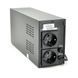 ДБЖ Ritar E-RTM650 (390W) ELF-D, LCD, AVR, 2st, 2xSCHUKO socket, 1x12V7Ah, metal Case. Q4 (370*130*210) 4.8 кг (310*85*140) -YT9823 фото 2
