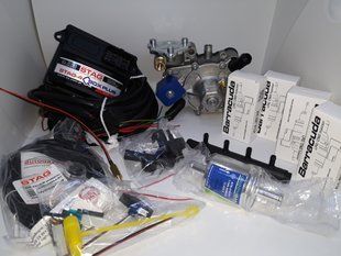Мінікомплект ГБО 4 Stag Qbox Plus Tomasetto Nordic Barracuda 00188 фото