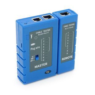 Кабельный тестер Merlion NSHL916DC-AL, RJ-45+RJ11 -YT1301 фото