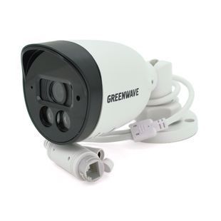 4MP Starlig Циліндрична камера з мікрофоном GW IPC17B4MP25 2.8mm POE ІЧ-підсвічування -YT26292 фото