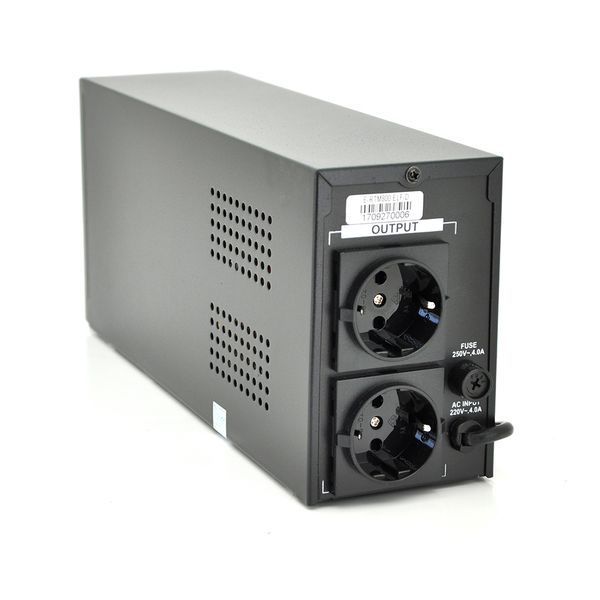 ДБЖ Ritar E-RTM800 (480W) ELF-D, LCD, AVR, 2st, 2xSCHUKO socket, 1x12V9Ah, metal Case. Q4 (370*130*210) 5,8кг (310*85*140) -YT9824 фото
