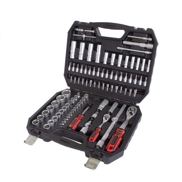 Набор инструментов 94пр. 1/2'',1/4''(6гр.)(4-32мм) Profi FK-4941-5 16213 фото