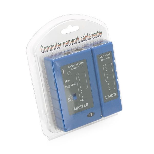 Кабельный тестер Merlion NSHL916DC-AL, RJ-45+RJ11 -YT1301 фото