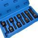Набір головок-біт ударних 8пр. 1/2" TORX (T30, T40, T45, T50, T55, T60, T70, T80) в кейсі FORCEKRAFT FK-4088MPB 27088 фото 3
