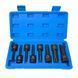 Набір головок-біт ударних 8пр. 1/2" TORX (T30, T40, T45, T50, T55, T60, T70, T80) в кейсі FORCEKRAFT FK-4088MPB 27088 фото 2