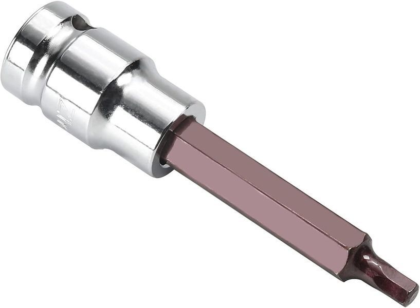 Головка 1/2" з насадкою Hex 5мм L- 100мм Forsage F-34410005 Premium 46799 фото