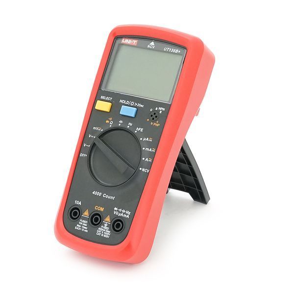 Мультиметр UNI-T UT136B+ Вимірювання: V (AC/DC), A (AC/DC), &Omega;, C, Hz, NCV. Функції: Data Hold, продзвонювання, тест діодів, підсвічування. -YT46580 фото